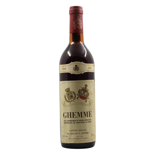 Cantina Sociale Sizzano e Ghemme Ghemme 1974