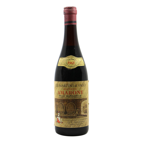 AMARONE DELLA VALPOLICELLA 1965 MARVA 1965 MARVA MARTINI