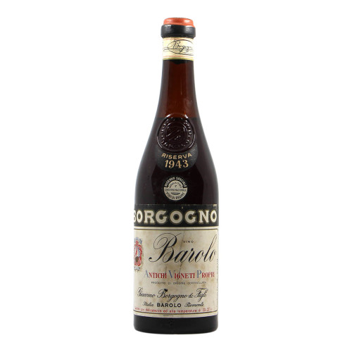 BAROLO RISERVA 1943 BORGOGNO GIACOMO