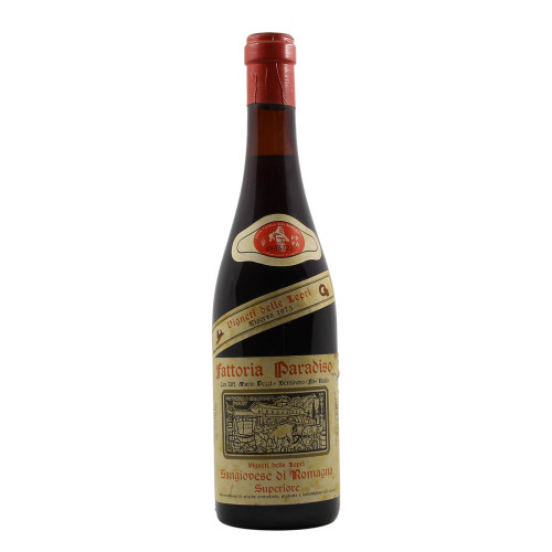 SANGIOVESE DI ROMAGNA SUPERIORE RISERVA 1975 FATTORIA PARADISO