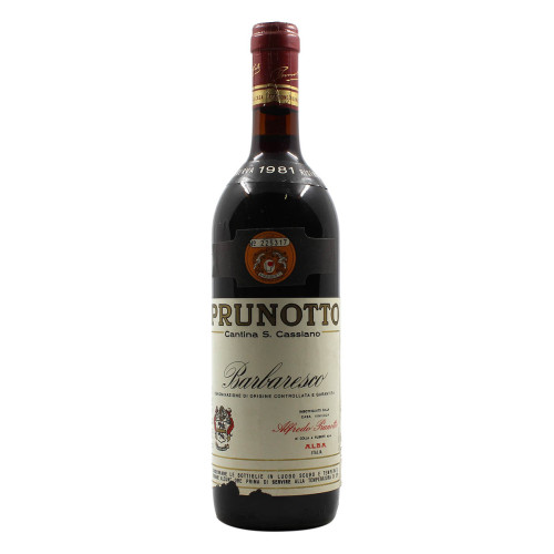 Barbaresco Riserva 1981 PRUNOTTO