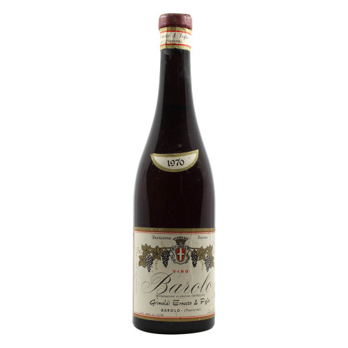 BAROLO 1970 GRIMALDI ERNESTO