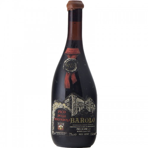 Barolo 1976 PICO DELLA MIRANDOLA GRANDI BOTTIGLIE