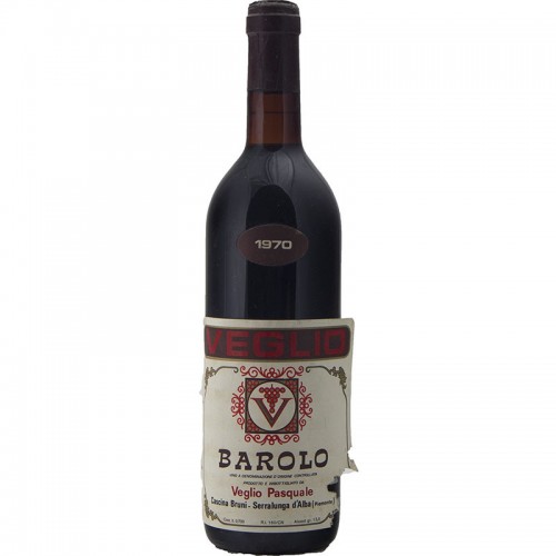 Barolo 1970 VEGLIO PASQUALE GRANDI BOTTIGLIE