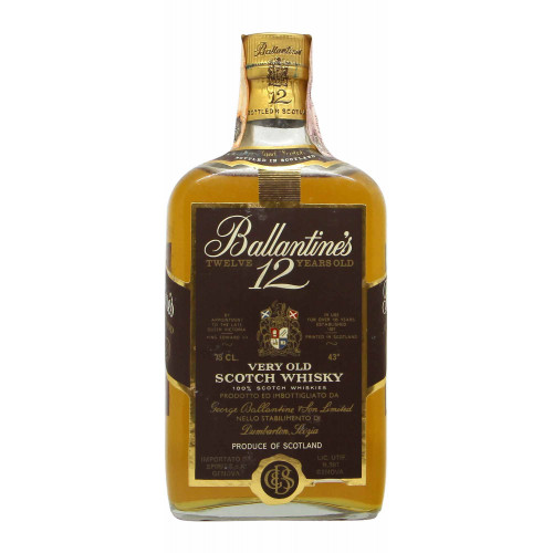 SCOTCH WHISKY 12 YO 75 CL 43VOL...