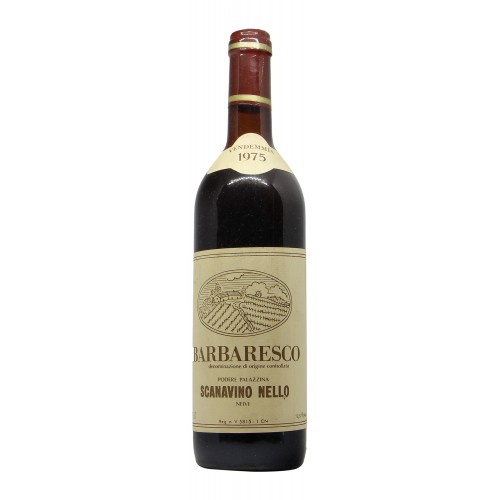 Barbaresco 1975 SCANAVINO NELLO GRANDI BOTTIGLIE