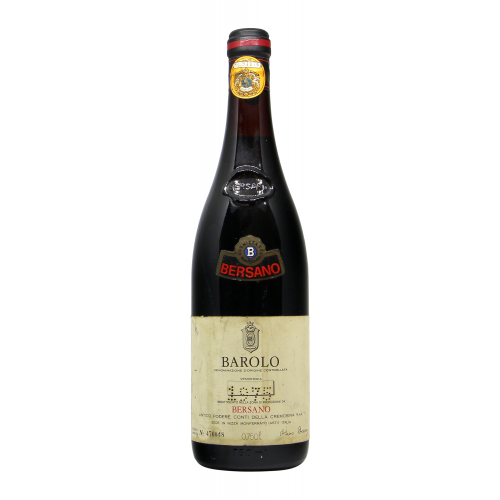 Barolo 1975 BERSANO GRANDI BOTTIGLIE