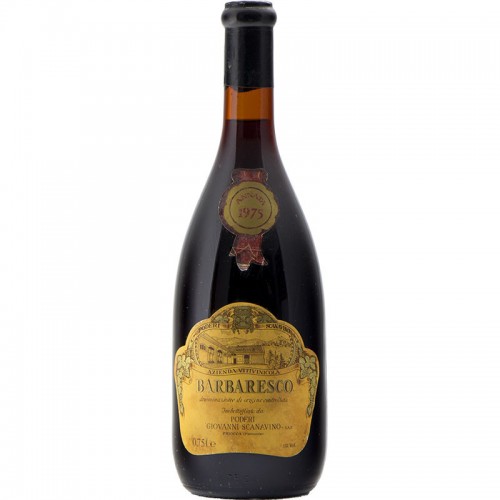 Barbaresco 1975 SCANAVINO GRANDI BOTTIGLIE