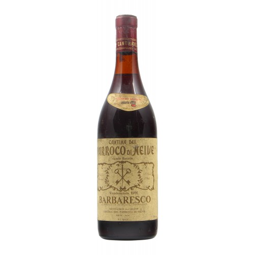 Barbaresco Vigneto Del Basarin 1976 CANTINA DEL PARROCO DI