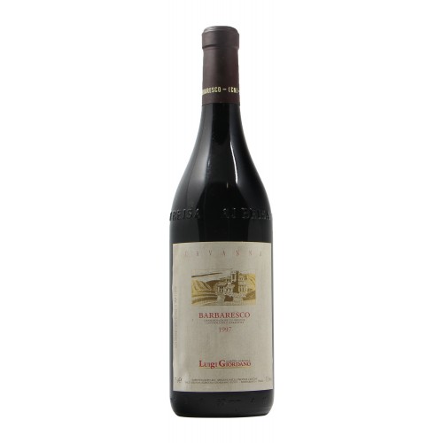 BARBARESCO CAVANNA 1997 LUIGI GIORDANO GRANDI BOTTIGLIE