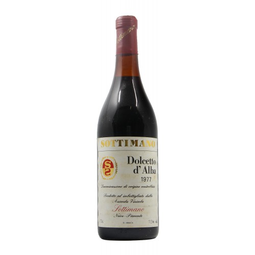 DOLCETTO D'ALBA 1977 SOTTIMANO GRANDI BOTTIGLIE