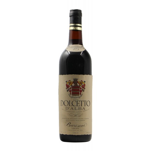 DOLCETTO 1974 BARISONE GRANDI BOTTIGLIE