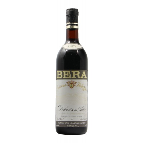 DOLCETTO D'ALBA 1977 BERA GRANDI BOTTIGLIE