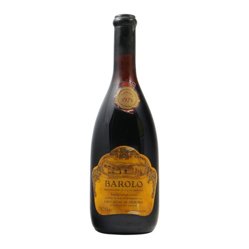 Barolo 1975 SCANAVINO GRANDI BOTTIGLIE