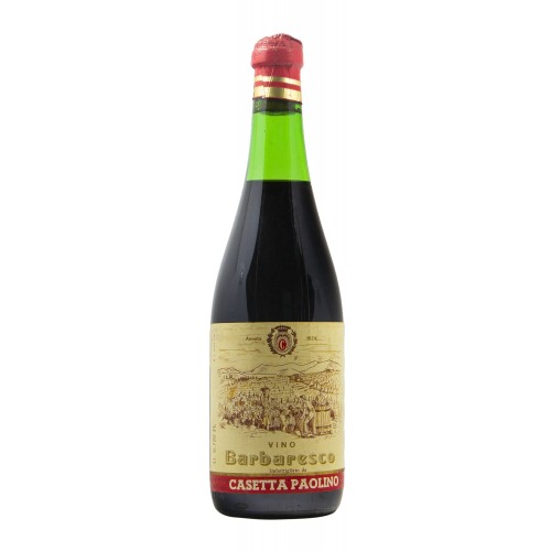 BARBARESCO 1974 CASETTA PAOLINO GRANDI BOTTIGLIE